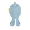 Nuby Silicone Wrist Grip Teething Mitten - Blue Bear - 3 of 4
