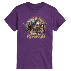 Men's - The Lord of the Rings - War of the Rihirrim Characters Short Sleeve Graphic T-Shirt - 1 of 3