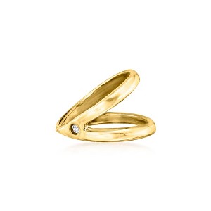Pure Collection by Ross-Simons 14kt Yellow Gold Single Ear Cuff - 1 of 4