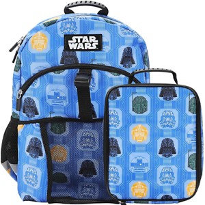 Star Wars The Dark Side 2-Piece 16" Premium Backpack & Lunch Kit Set For School And Travel - 1 of 4