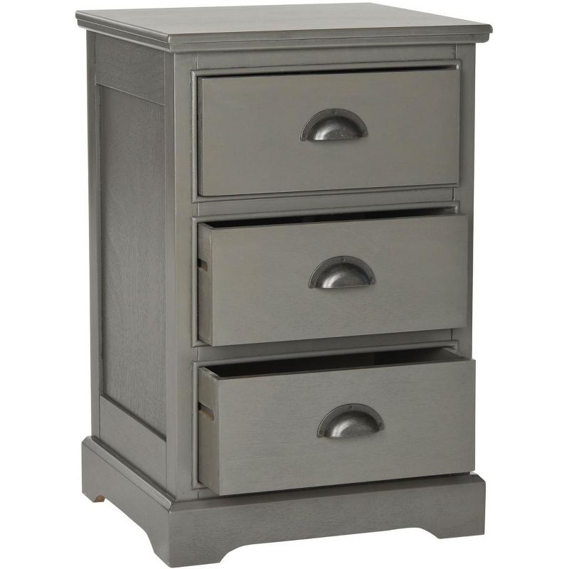 Griffin 3 Drawer Side Table - Safavieh, 3 of 4