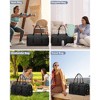 Generic Women Weekender Travel Duffle Bag: Travel Duffel Overnight Bags with Shoe Compartment - 2 of 4
