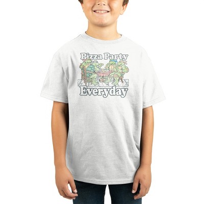 Youth Sized 3 Cartoon Turtle Moon Youth T-Shirt 