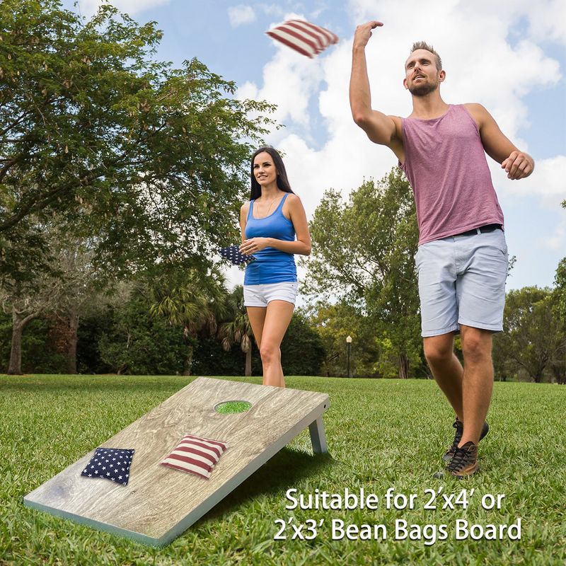 GSE Set of 8 Regulation Size Cornhole Bean Bags. Corn Hole Board Toss Game Replacement Bean Bags, 5 of 6