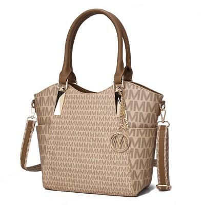 MKF Collection Devorah Stylish Tote Handbag Signature Printed by Mia K