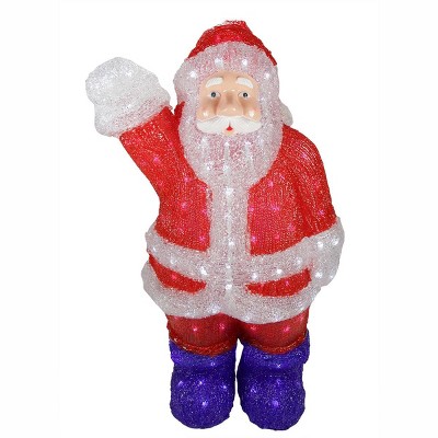 Northlight 24" Lighted Commercial Grade Acrylic Santa Claus Christmas Display Decoration