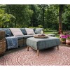 Courtyard CY8734 UV & Stain Resistant Non-Shedding Power Loomed Indoor/Outdoor Rugs - Safavieh - 4 of 4