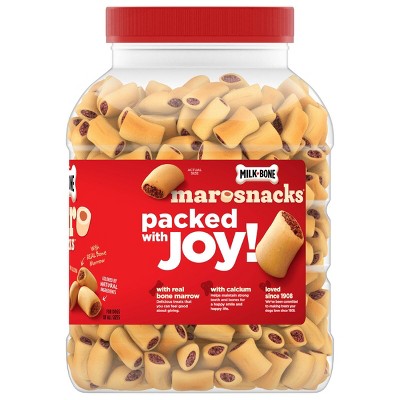 Milk-Bone MaroSnacks Dog Treats with Real Bone Marrow, 40 oz