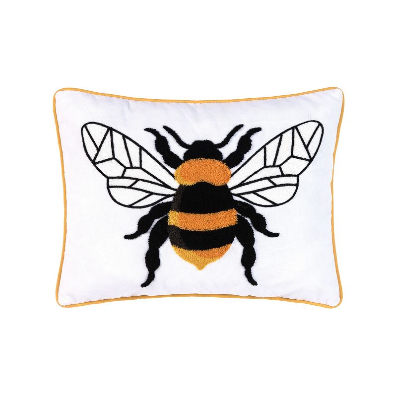 C&F Home 14" x 18" Bumble Bee Spring Decorative Throw Pillow, 4 of 6