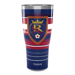 MLS Real Salt Lake 30oz Hype Stripe Stainless Steel Tumbler - 1 of 3