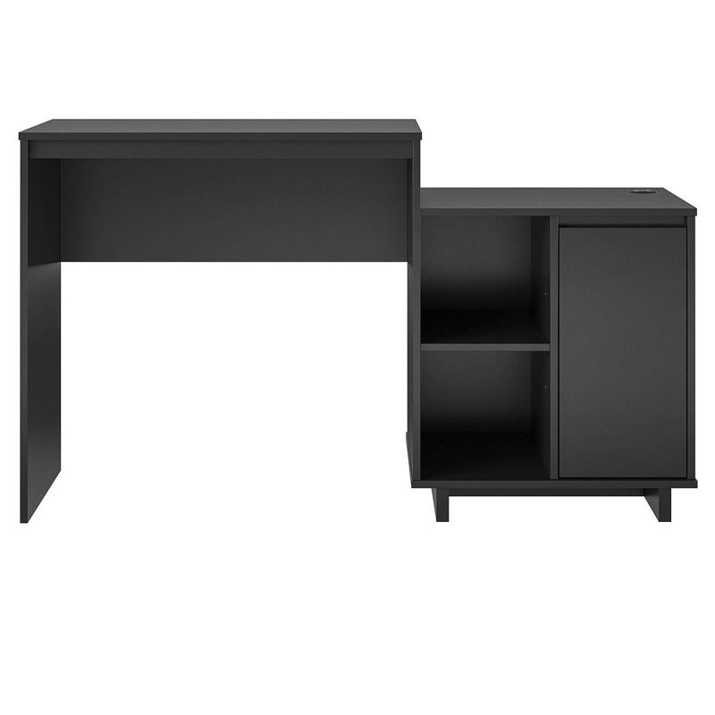 Pikeston Computer Desk and Cabinet Combo - Room & Joy, 1 of 14
