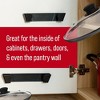 Maplefield Pot Lid Wall Organizers - Stick-On Clips for Pot Lids - Includes Two Sizes 6” and 9” to Fit Most Lids - Pack of Two - 4 of 4
