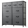 Fabric Dresser 10 Drawers, Storage Tower with Fabric Bins - 2 of 4