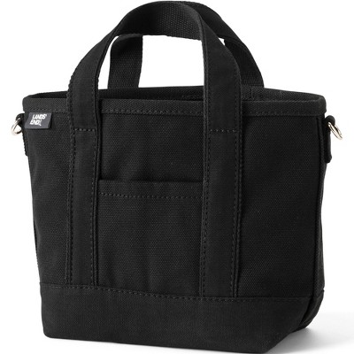 Lands' End Open Top Canvas Tote Bag