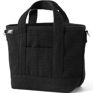 Lands' End Open Top Canvas Tote Bag - 1 of 4