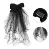 Unique Bargains Comb Wedding Veil Black 1 Pc - 3 of 4