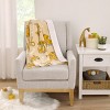 NoJo Disney Lion King Tan, Beige and White Simba Super Soft Cuddly Plush Baby Blanket - 4 of 4