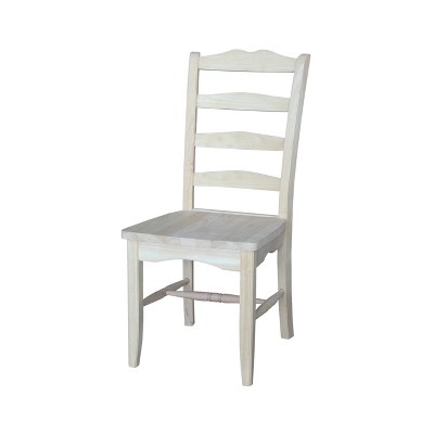 Set of 2 Magnolia Chair Unfinished - International Concepts