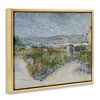Stupell Industries Van Gogh Monmarte Landscape Floating Frame Canvas Art - 2 of 4
