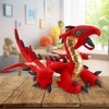 Toy Vault Red Dragon Plush; Stuffed Toy from Here Be Monsters Collection, Oriental Dragon - 2 of 4