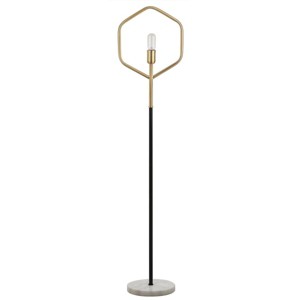 Mave Floor Lamp - Gold/Black - Safavieh - 1 of 4