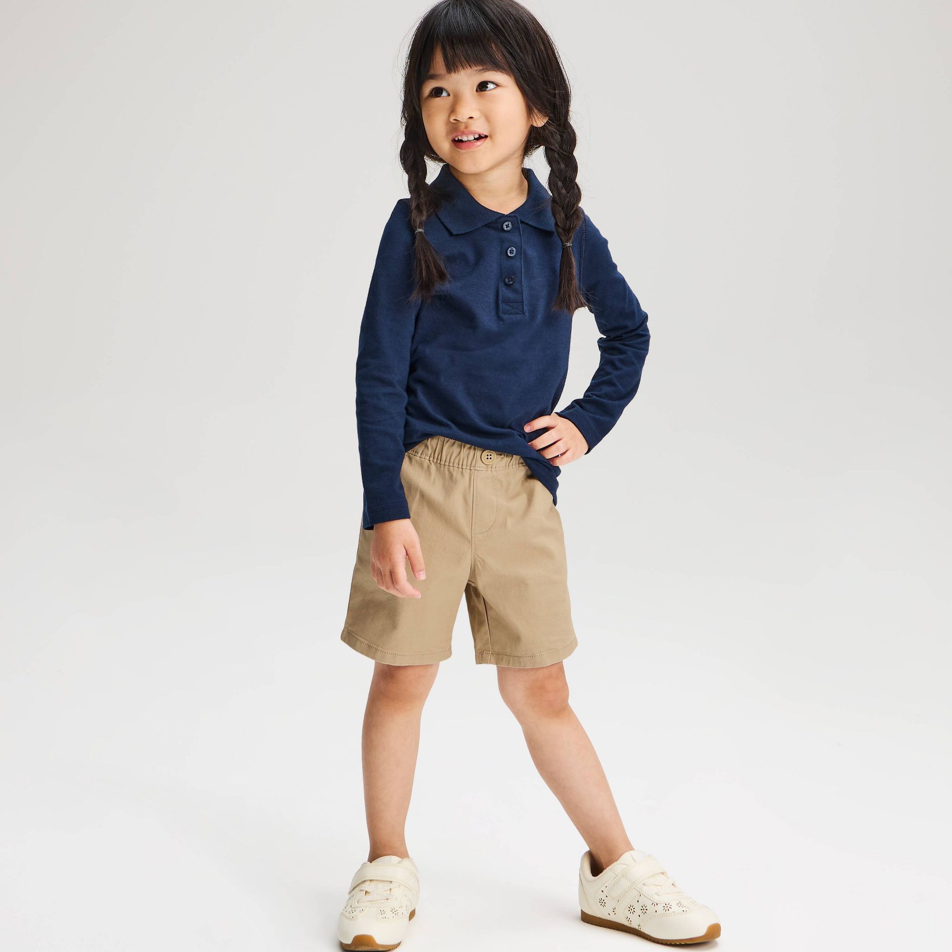Toddler Girls' Woven Uniform Shorts - Cat & Jack™