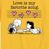 Boys' - Peanuts - Lucy And Schroeder Valentine's Piano Short Sleeve Graphic T-Shirt - 2 of 4
