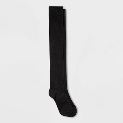 black knee socks