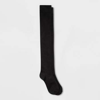 Women's Over The Knee Socks - Xhilaration™ Black 4-10