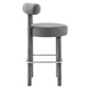 Modway Toulouse Performance Velvet Bar Stool - 2 of 4