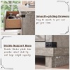 SinCiDo Farmhouse 54"W Dressing Table w/ 6 Drawers,Thick Plate Design,Large Drawer Cabinet/Wardrobe,Bedroom,Living Room & Corridor - 3 of 4