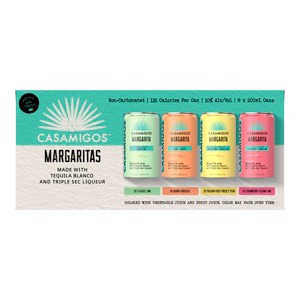 Casamigos Margaritas RTD Beverages - 8pk/200ml Cans - 1 of 4