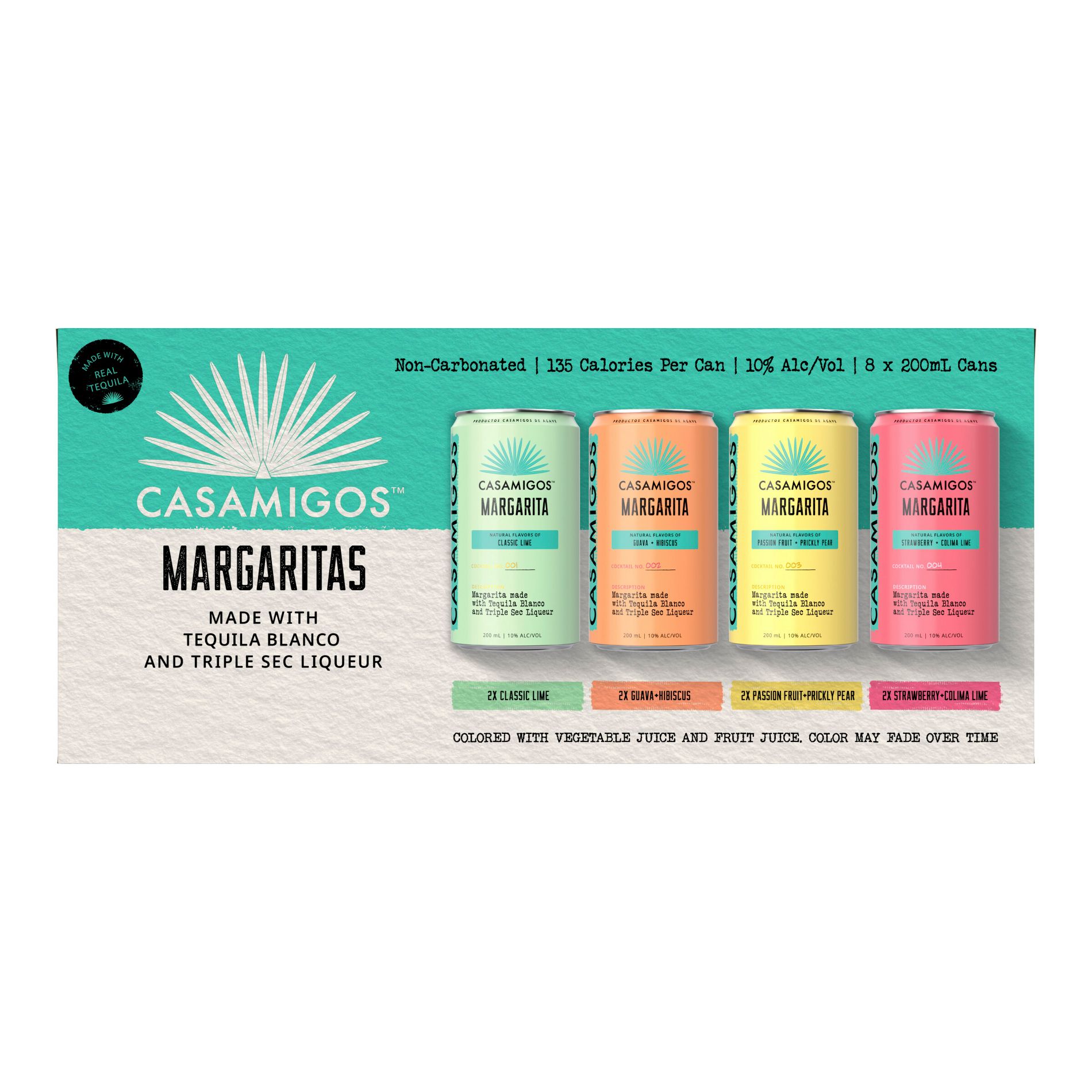 Casamigos Margaritas RTD Beverages - 8pk/200ml Cans