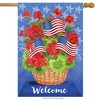 Briarwood Lane House Flag 40x28 For Outdoor Patriotic Basket Summer For Summer House Flag - 2 of 3