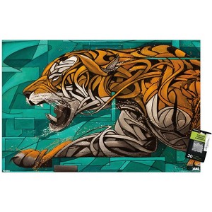 Trends International Zimer - Concrete Jungle Unframed Wall Poster Prints - 1 of 4
