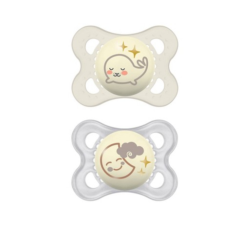 Mam - Perfect Night Collection Pacifier 2Ct, 0-6 M, Unisex