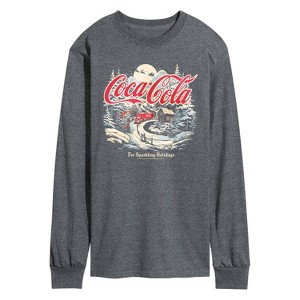 Men's - Coca Cola - For Sparkling Holidays Long Sleeve Graphic T-Shirt - 1 of 3