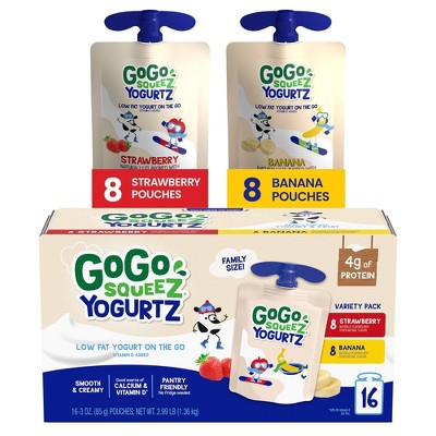 GoGo SqueeZ yogurtZ - 3oz