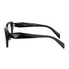 Prada PR A18V 16K1O1 Womens Irregular Eyeglasses Black 50mm - 3 of 3