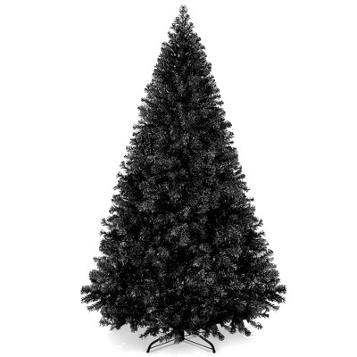 Best Choice Products Artificial Full Black Christmas Tree Holiday Decoration