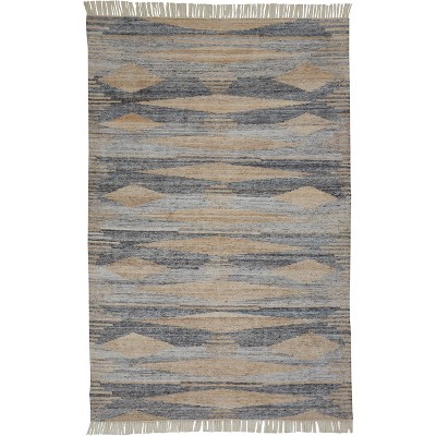 Beckett Transitional Moroccan Gray/Tan/Silver Area Rug