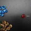 JDICTION 10 Colors 8mm Crystal Glass Beads - 300pcs Faceted Spacer Beads with Container Box for Jewelry Craft - 4 of 4