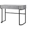 NicBex 39"/34" Vanity Desk with Mirror,Makeup Vanity Table with Drawer/Charging Station,Dressing Table with Stainless Steel Base/Open Shelf for Office - 2 of 4
