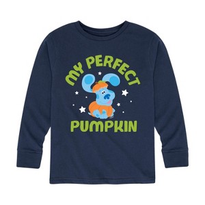 Boys' - Blue's Clues & You! - Mommy's Perfect Pumpkin Long Sleeve Graphic T-Shirt - 1 of 4