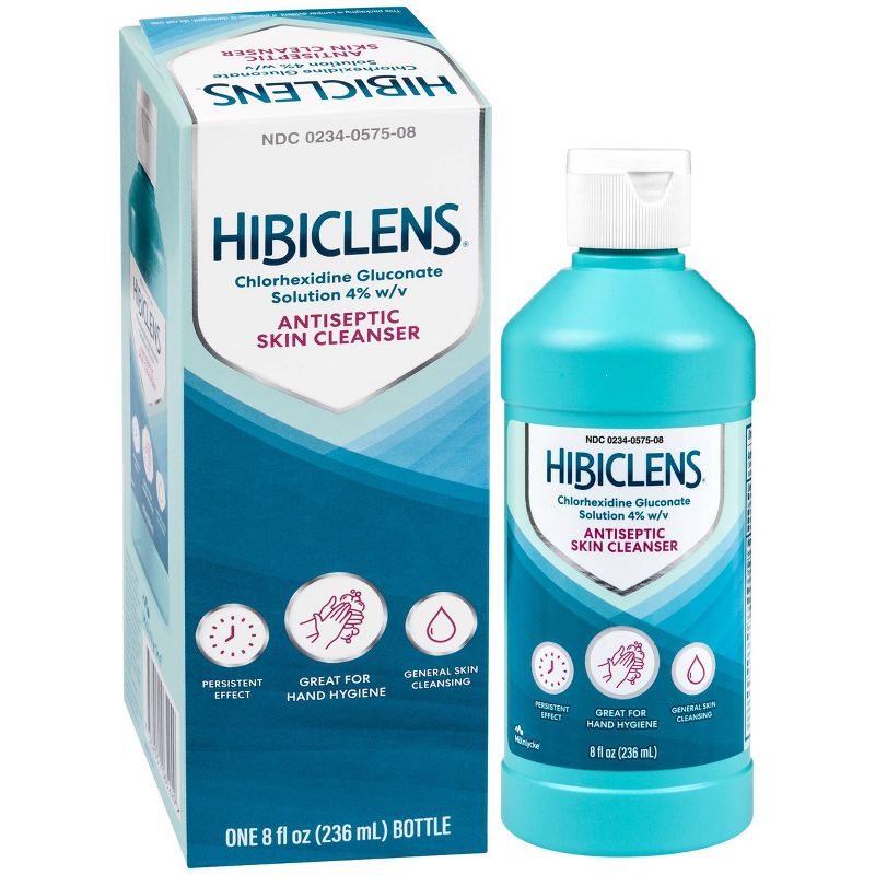 Hibiclens Antimicrobial Antiseptic Soap and Skin Cleanser - 8 fl oz, 1 of 8