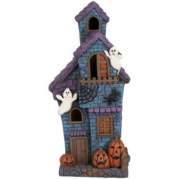 Northlight 22.75" LED Lighted Haunted House with Ghosts Halloween Decoration