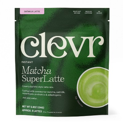 Clevr Matcha Superlatte - 6.8oz