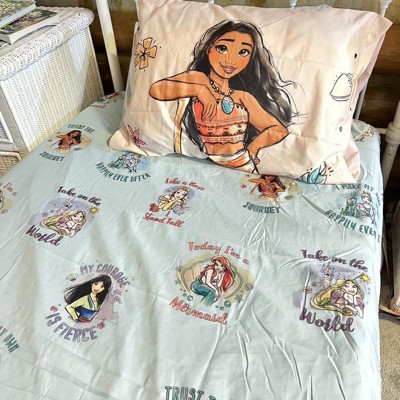 Disney princess clearance twin sheet set