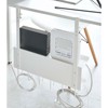 Yamazaki Home - Under-Desk Cable & Router Storage Rack - Steel - 3 of 4