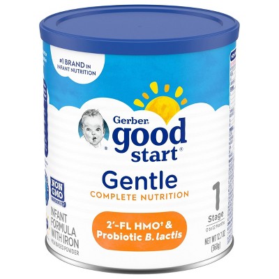 Gerber Good Start Gentle Non-gmo Powder Infant Formula - 12.7oz : Target
